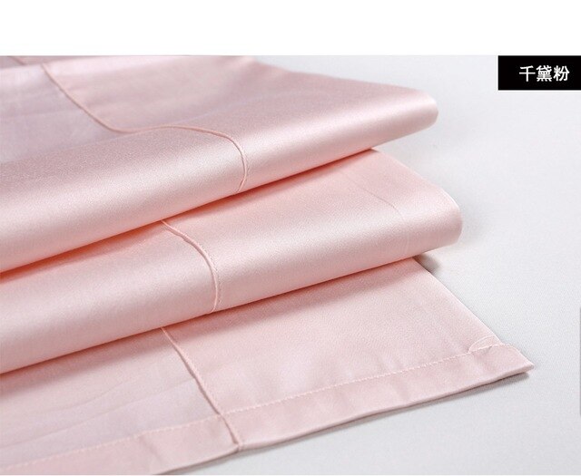 de lujo para Hotel, hogar, algodón egipcio, satén, Sábana de cama plana, tamaño Queen King, sabanas, sábanas de YMBS01