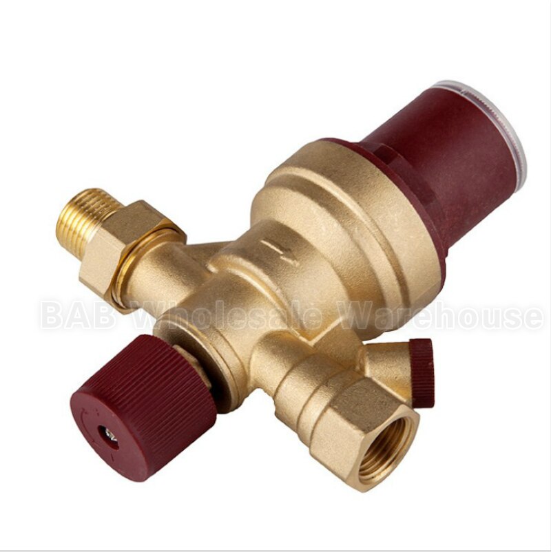 DN15 1/2" inch Automatic Water Filling Valve Observing the water-pressure with pressure gauge Pressure reducing valve