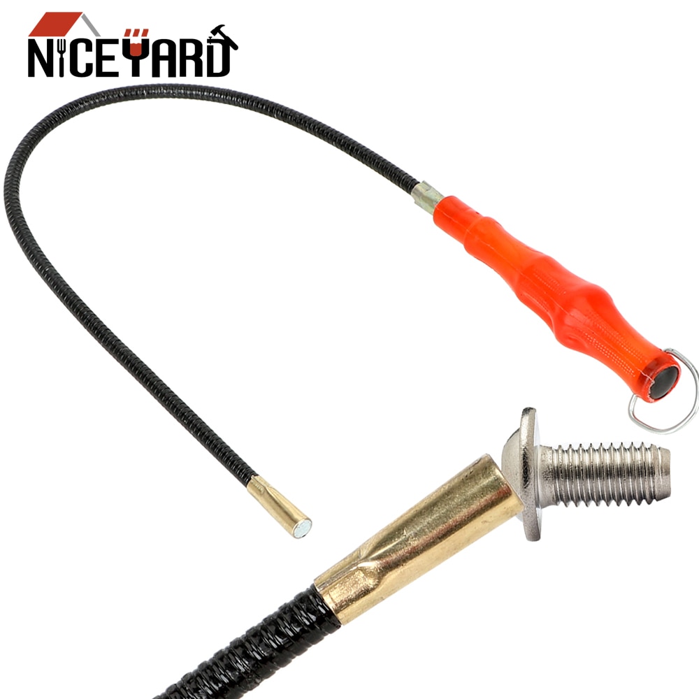 NICEYARD Extending Rod Stick Rope Flexible Magnetic Claws Pick Up Tool Magnet Long Reach Spring Grip Grabber Portable Hand Tools