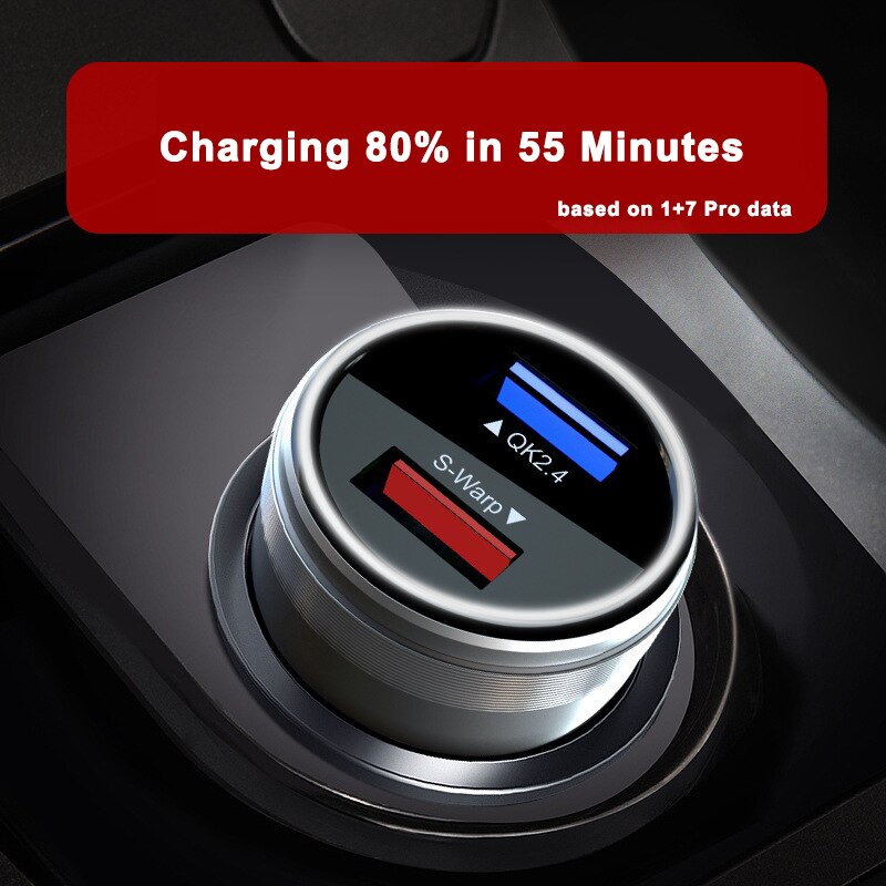 30w oneplus 8 pro warp biloplader s-vooc hurtig bilopladning type-c hurtig kabel til én plus nord 8 7t 6t 5t 1+5 1+3 dash oplader
