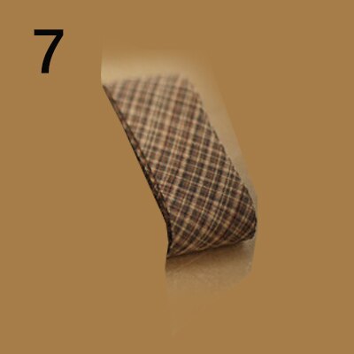 Cotton Fabric Trimming Upholstery Sewing Accessories 3.6cm Yarn Dyed Cotton Bias Binding Tapes Ribbon, Handmade Patchwork 5M: jdsg112