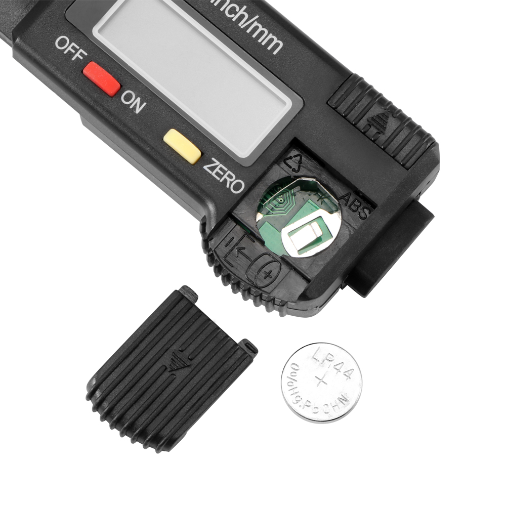 Onever Car Digital Tire Tread Depth Tester Gauge 0-25.4mm Meter Measurer Tool Caliper LCD Display TPMS Tire Monitoring System