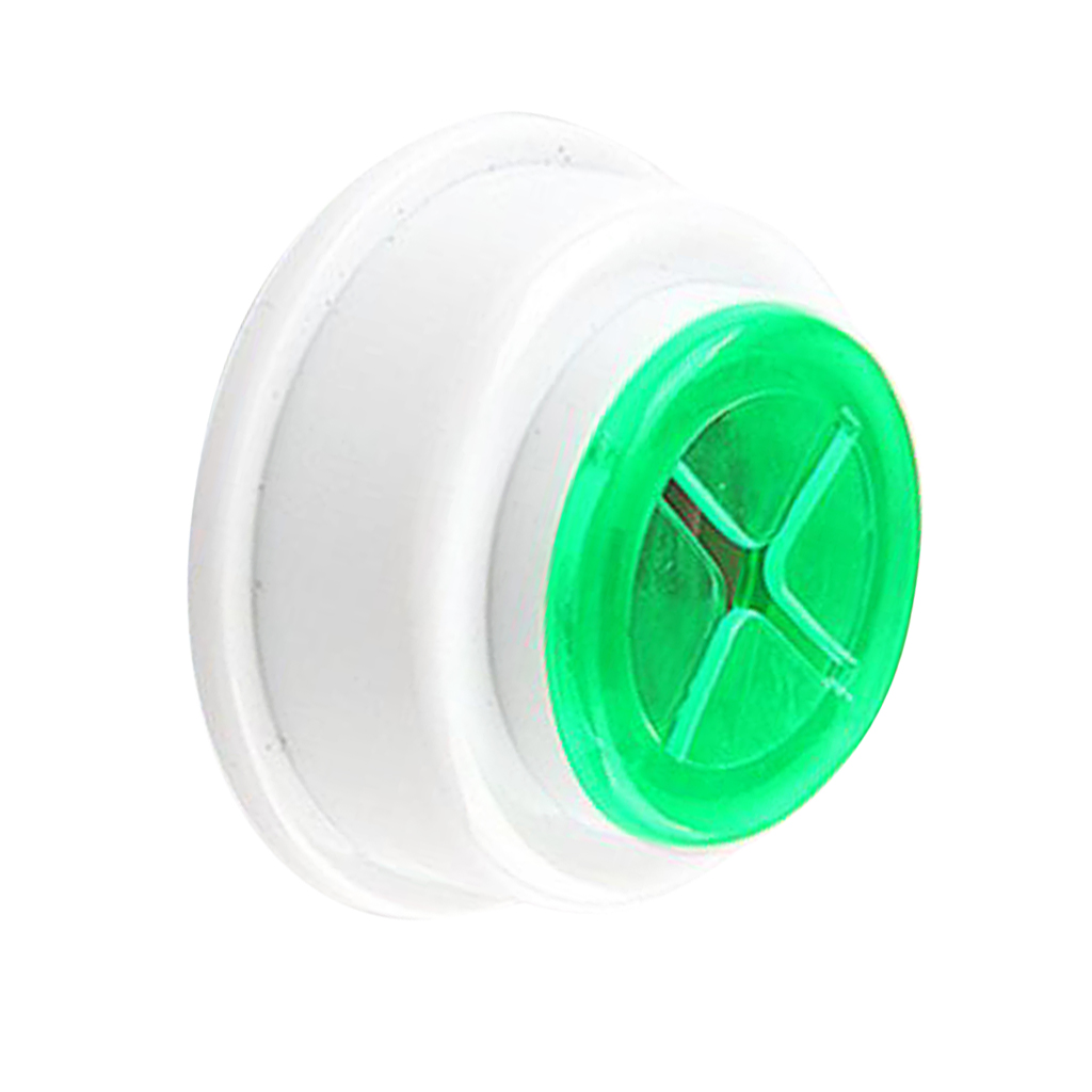 Push & Grip Round Tea Towel Holder for Kitchen Bathroom Use, 5.3x2.5cm, Pink, Green, Yellow, Purple: Green