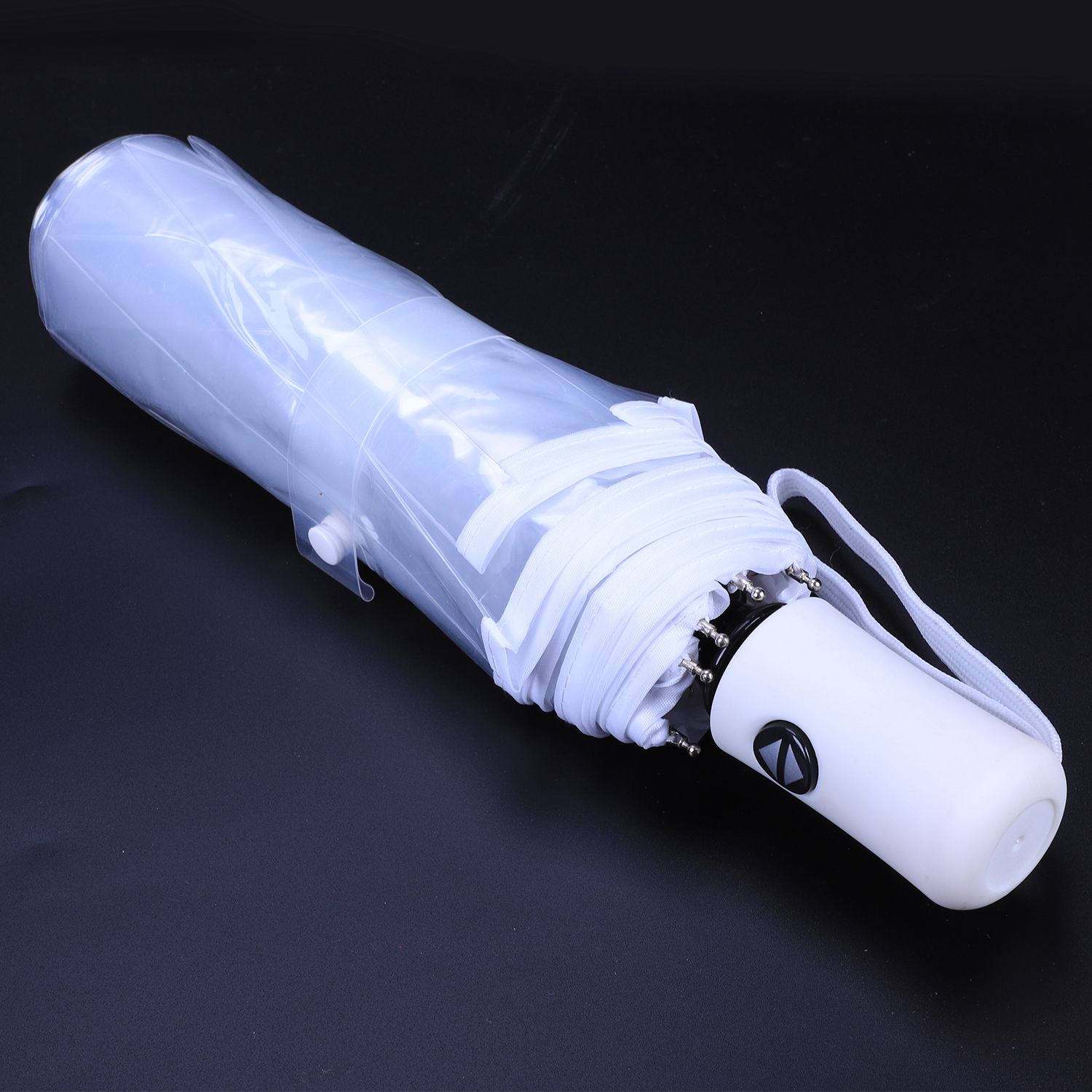 JEYL Transparent Umbrella Automatic Umbrella Rain Women Men Sun Rain Auto Umbrella Compact Folding Windproof Style Clear umbre