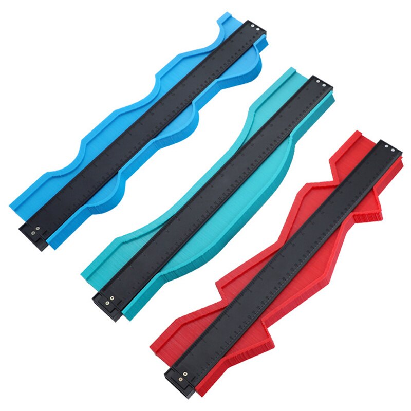 20" Width Plastic Profile Copy Gauge Contour Measuring Tool Gauge Duplicator Standard Wood Marking Tool Gauge