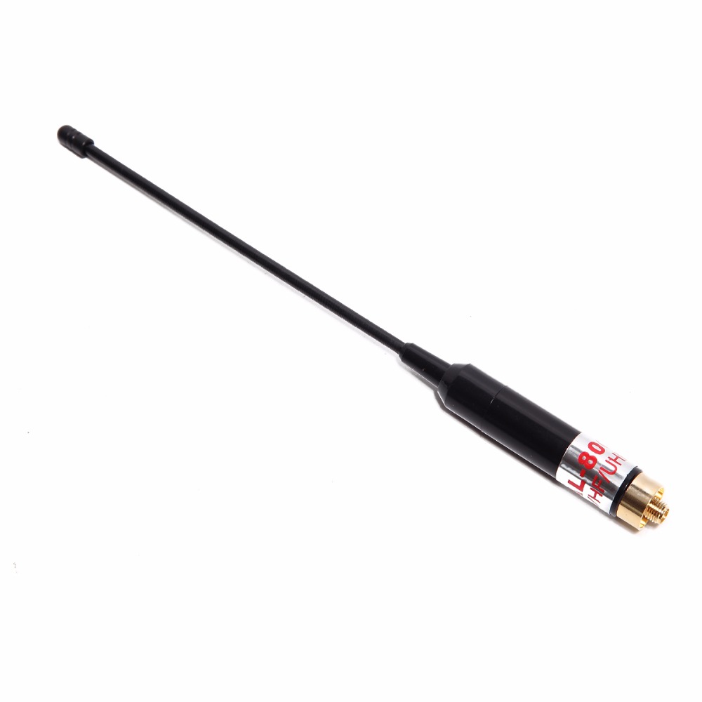 AL-800 Telescopic Dual Band 144/430MHz SMA-Female Antenna AL 800 for WOUXUN KG-UVD1P TYT BAOFENG UV-5R UV-82 Walkie Talkie