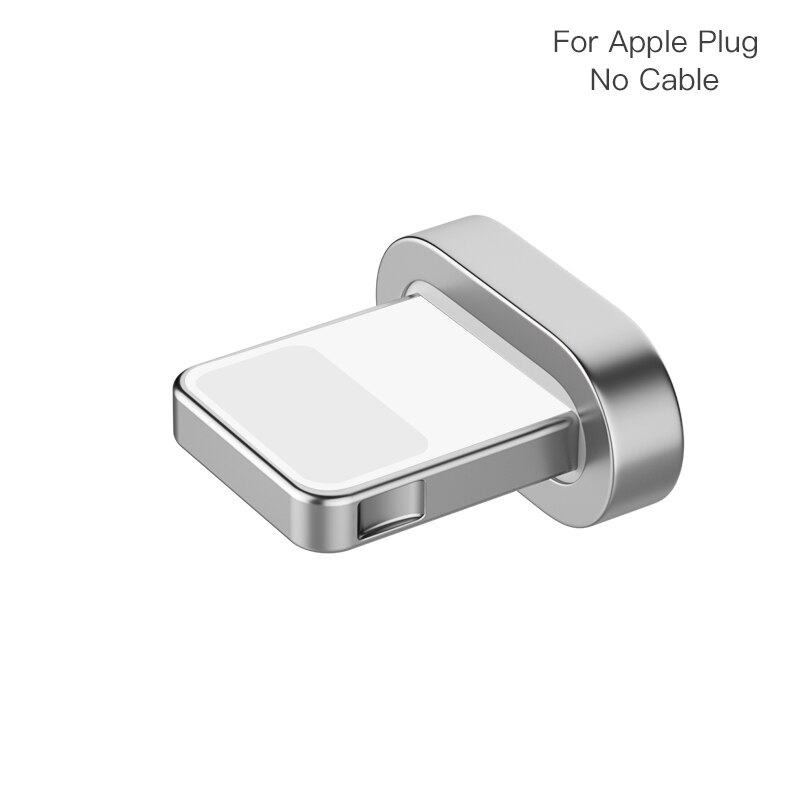 PZOZ Magnetic Cable 2M Type C Micro USB C Fast Charging Phone Microusb Type-C Magnet Charger usb c Charge cord for iphone xiaomi: For Apple Plug