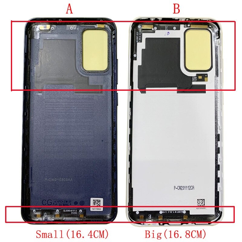 Boîtier de batterie pour Samsung A02S A025F, couvercle de panneau de porte arrière, pièces de rechange