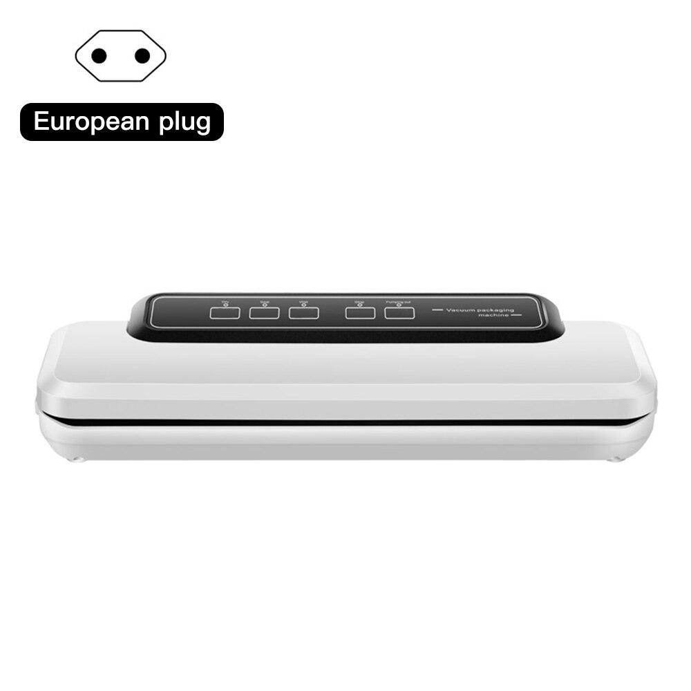 Vakuum Versiegelung Maschine Lebensmittel Schoner Elektrische Hause Vakuum Lebensmittel Versiegelung Für Küche Lebensmittel Sparen Bequemlichkeit: EU Standard