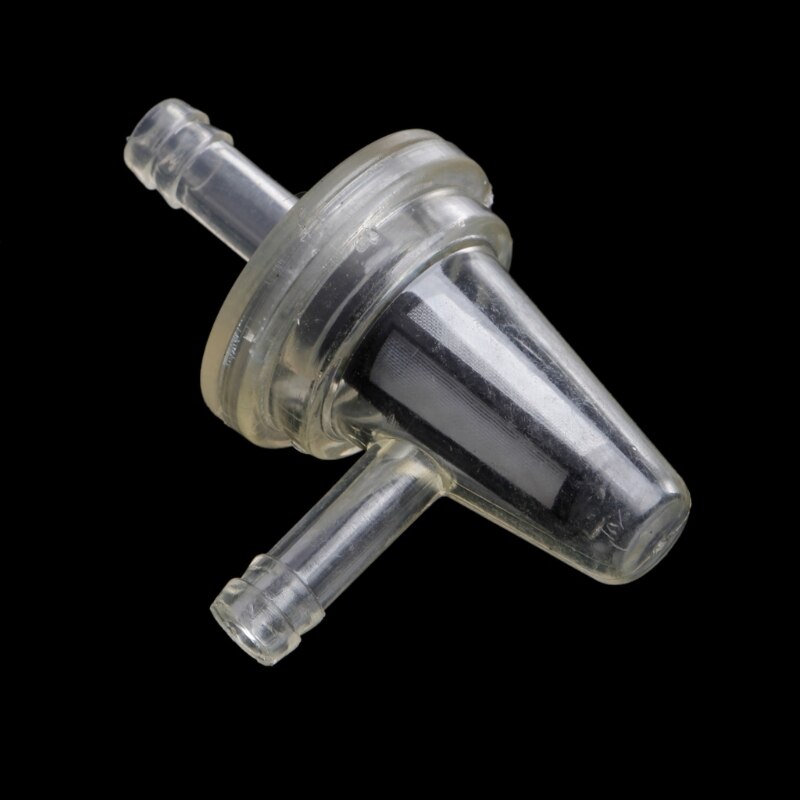 1x uniwersalny motocykl kątowy wbudowany filtr paliwa 1/4 "6mm przewody węża