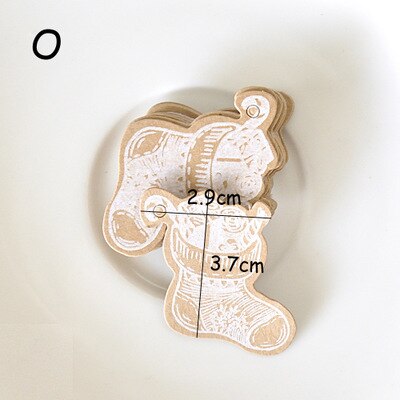25 pièces Multi Style Kraft papier étiquettes bricolage artisanat à la main bouteille carte étiquette volante avec des étiquettes de corde emballage fournitures: O