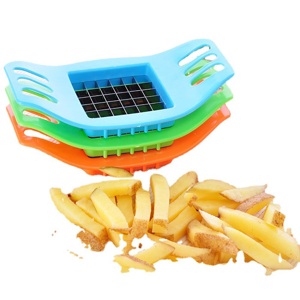 Manual French Fry Cutter Slicer Food Processors Accessories Multifunctional Potato Chopper Cheese Slicer Kitchen Gadgets DIY