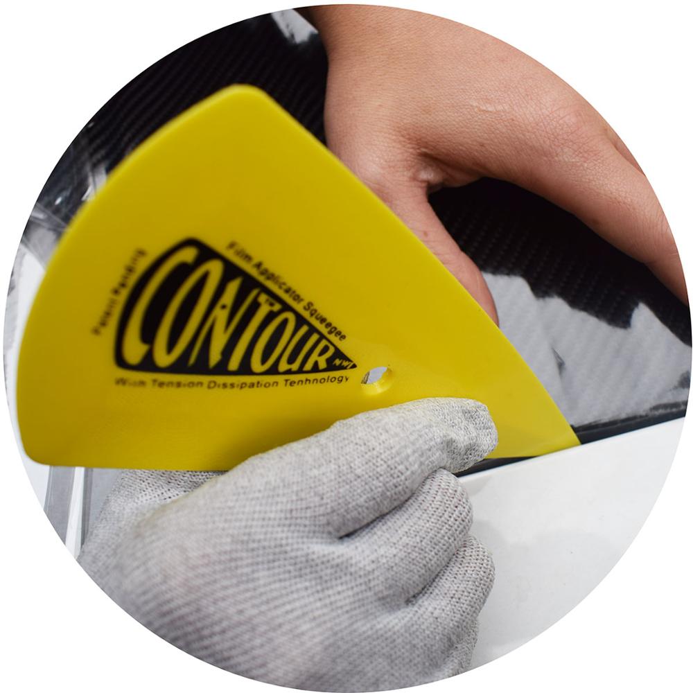 Vinyl Wrapping Tools Kit Carbon Fiber Car Wrap Sticker Film Squeegee Scraper Cutter Knife Window Tinting Car Accessories K105