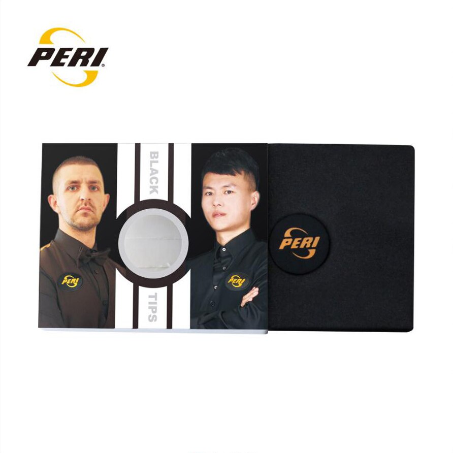 Peri Officiële Winkel Peri 14Mm Biljart Pool Cue Tip Jayson Shaw Professionele Tip Gemaakt Van Geselecteerde Japanse Zwarte Bruinvis huid