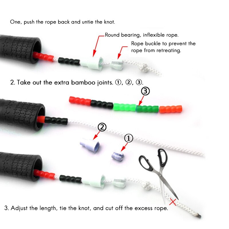 2 Pack Double Dutch Jump Rope 5M Long Jump Rope DIY Jump Rope Suitable for Children and Adults