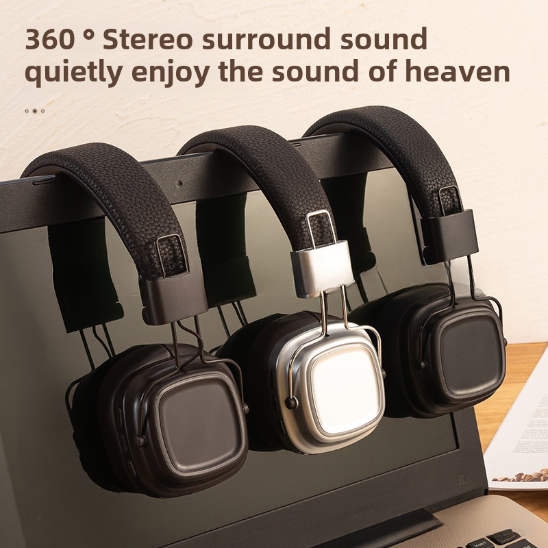 Nuevos auriculares deportivos retro Bluetooth con subwoofer inalámbrico para juegos