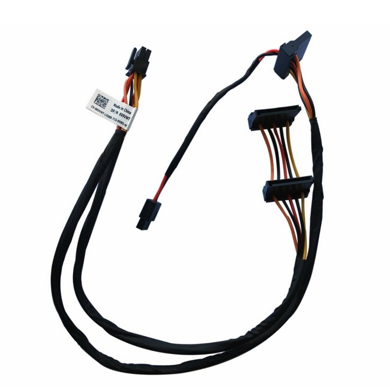 For Dell Optiplex 3050 5050 7050 Mini Tower HDD sata power cable P/N 09VWT
