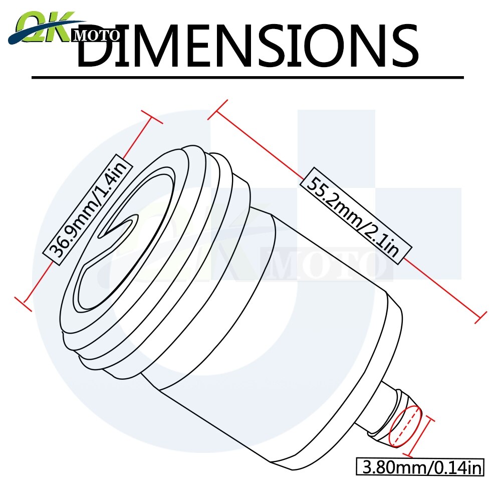 Motorfietsen Onderdelen Koppeling Rem Olie Cup Motor Olie Fuuid Cup Voor MV Agusta Moto Morini Moto Guzzi KTM RC390 RC200 RC125 1290 S ADV