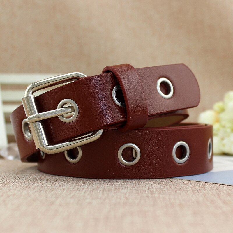 Vrouwen Riemen Lederen Taille Strap Pin Gesp Vrouwelijke