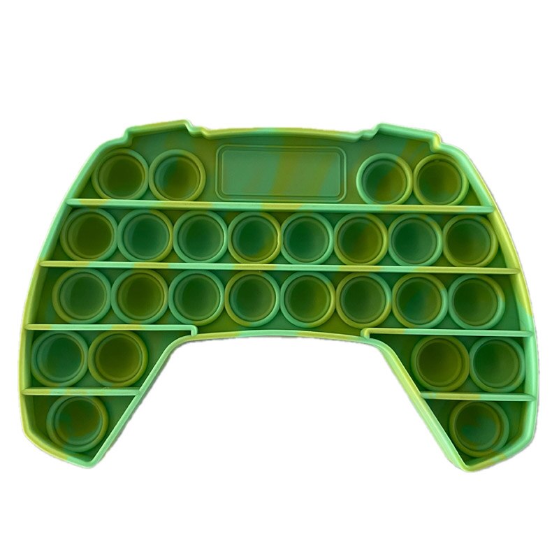 Push Up Bubble Kids Simple Dimple Fidget Toy Adult Antistress Hand Gamepad Push Pop Bubbles Sensory Toys Children Autism: 2green
