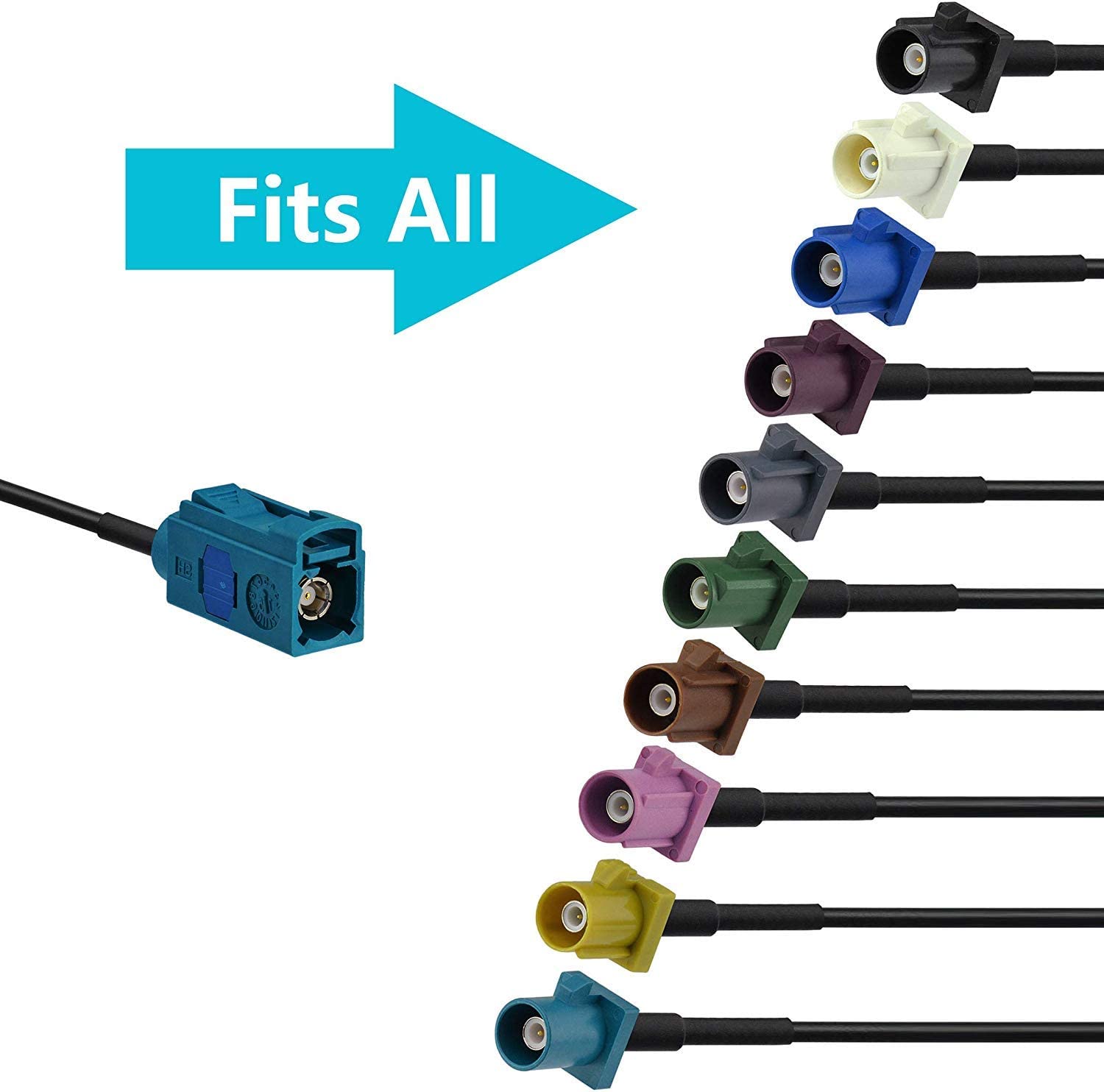 Auto Gps Antenne Fakra Rns Kabel