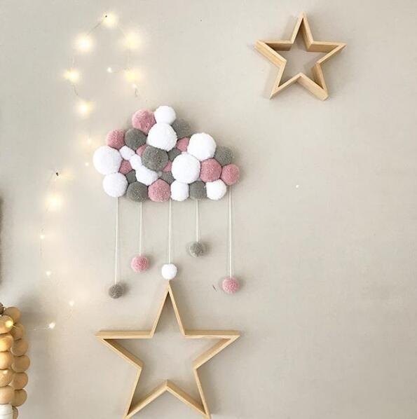 eins Kurze Korallen Plushball Neugeborenen Baby Zimmer Dekor Fotografie Requisiten Baby Schlafzimmer Dekoration Befriedung Spielzeug für Baby Bettwäsche