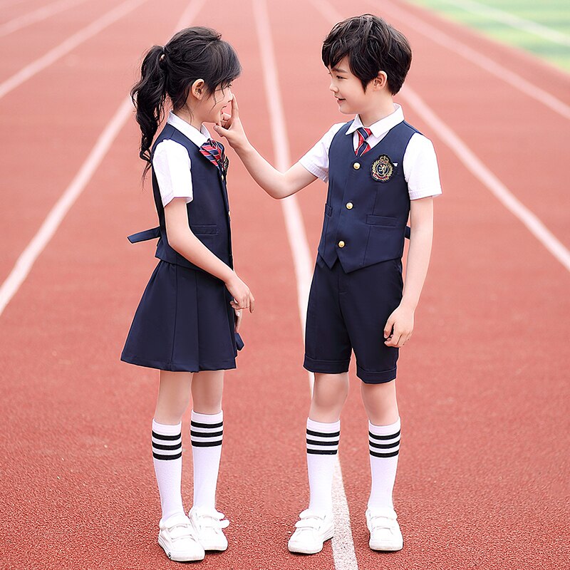 JK kindergarten clothing summer school primary school uniform mini japan korean style school uniform