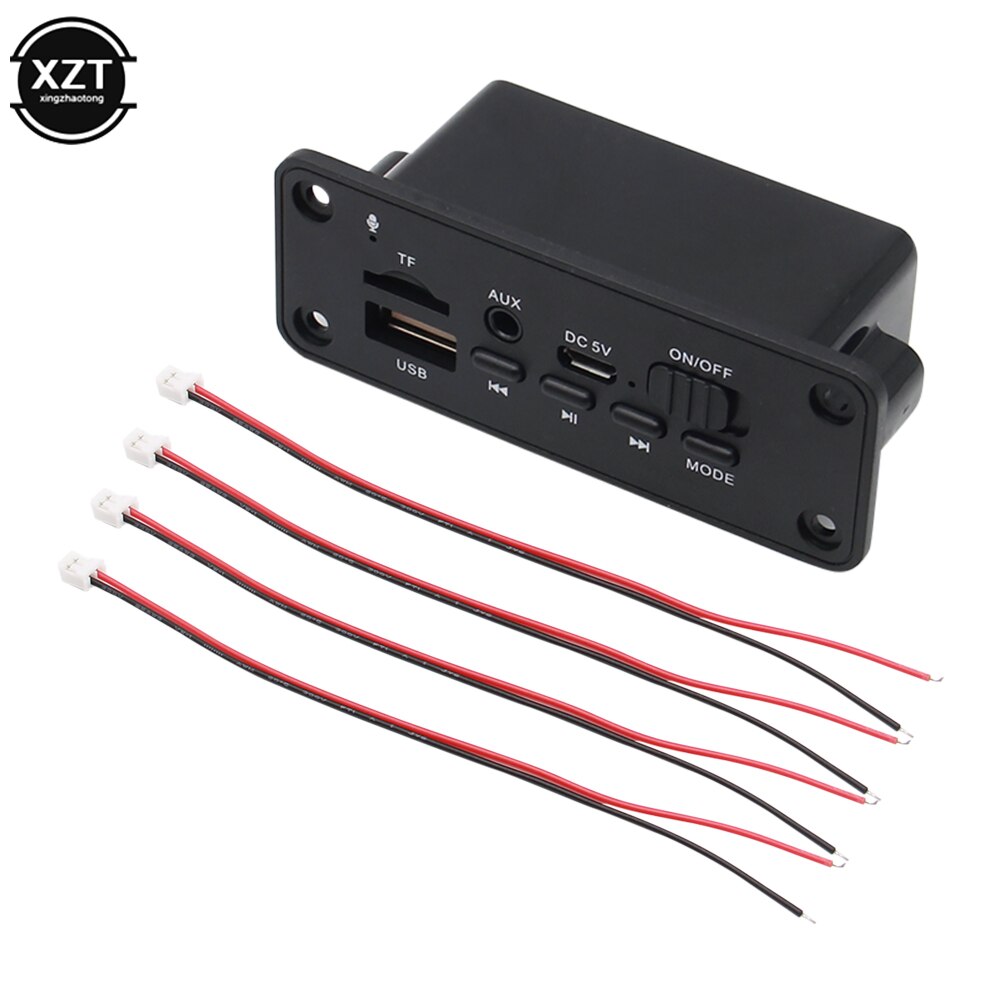 5V Bluetooth MP3/WMA/WAV Decoder Board Audio Modul 2*3W Verstärker Wireless USB SD TF Radio AUX FM MP3 Player Für Auto Mithelfer