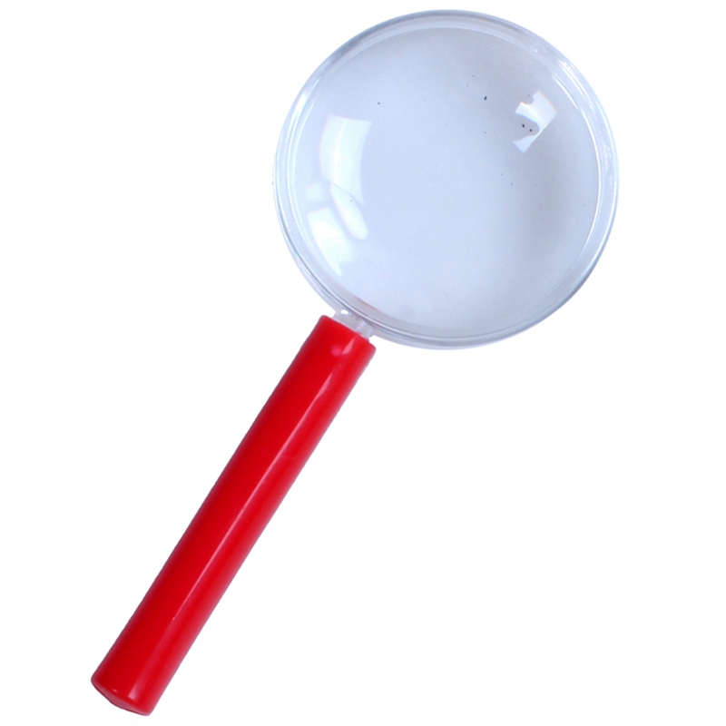 Giocattoli per bambini mini lente d&#39;ingrandimento in plastica da 4 pezzi