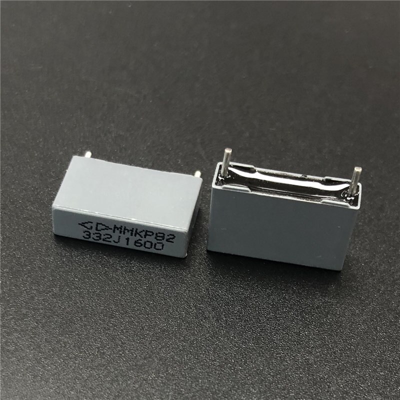 10 Uds. MMKP82 332J 1600V 3.3nF 5% Pin pitch = 15mm condensador metalizado de película de polipropileno de doble cara