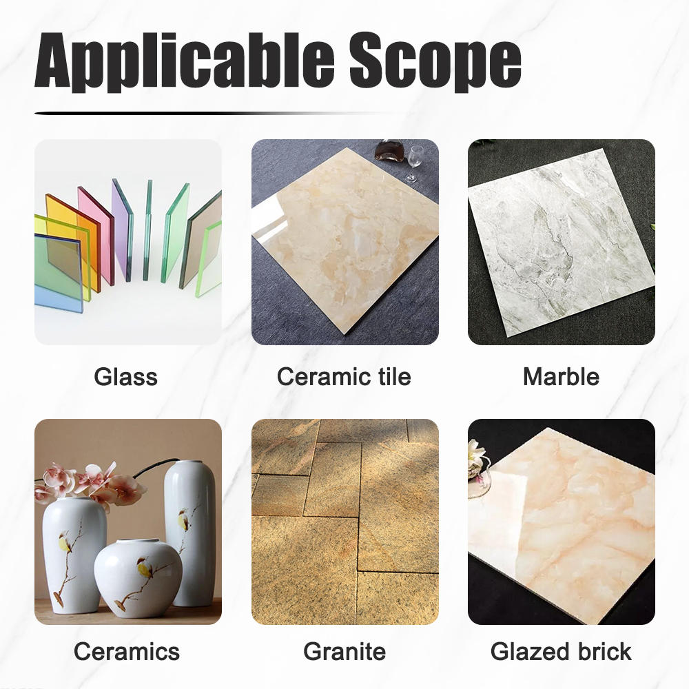 1Pc 3-100mm Sega a tazza per vetro Punte da trapano rivestite diamantate corona di perforazione per utensili elettrici in ceramica di marmo per piastrelle