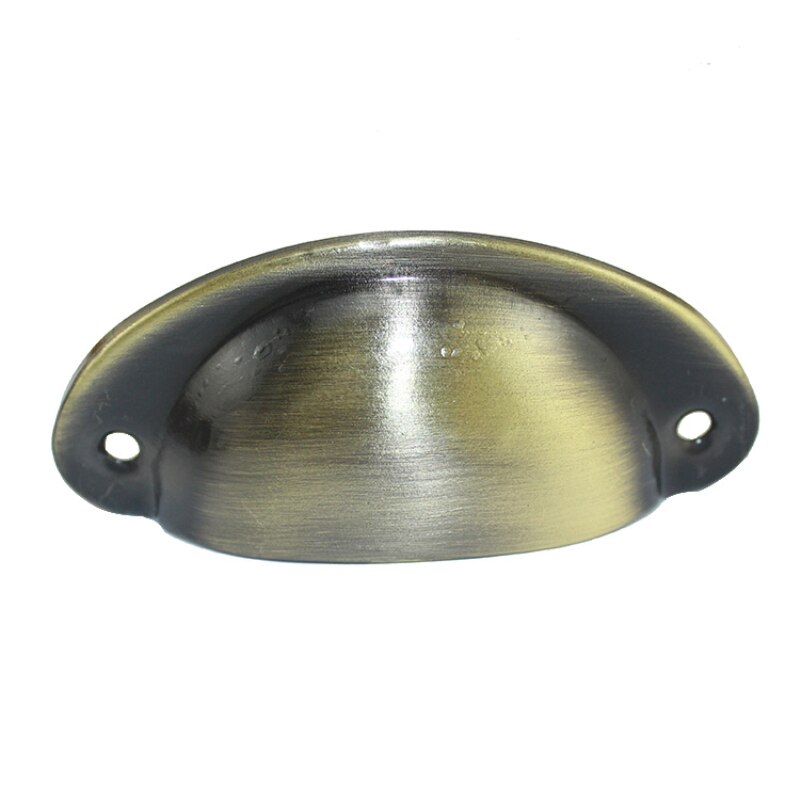 Manijas de media luna para armario de cocina, Mini tirador del cajón del armario, de Metal, bronce, Vintage, tiradores para mobiliario