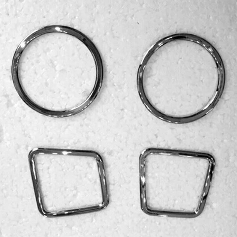 for Jeep Patriot Compass Interior Accessories Trim Dashboard Air Outlet Covers 4Pcs