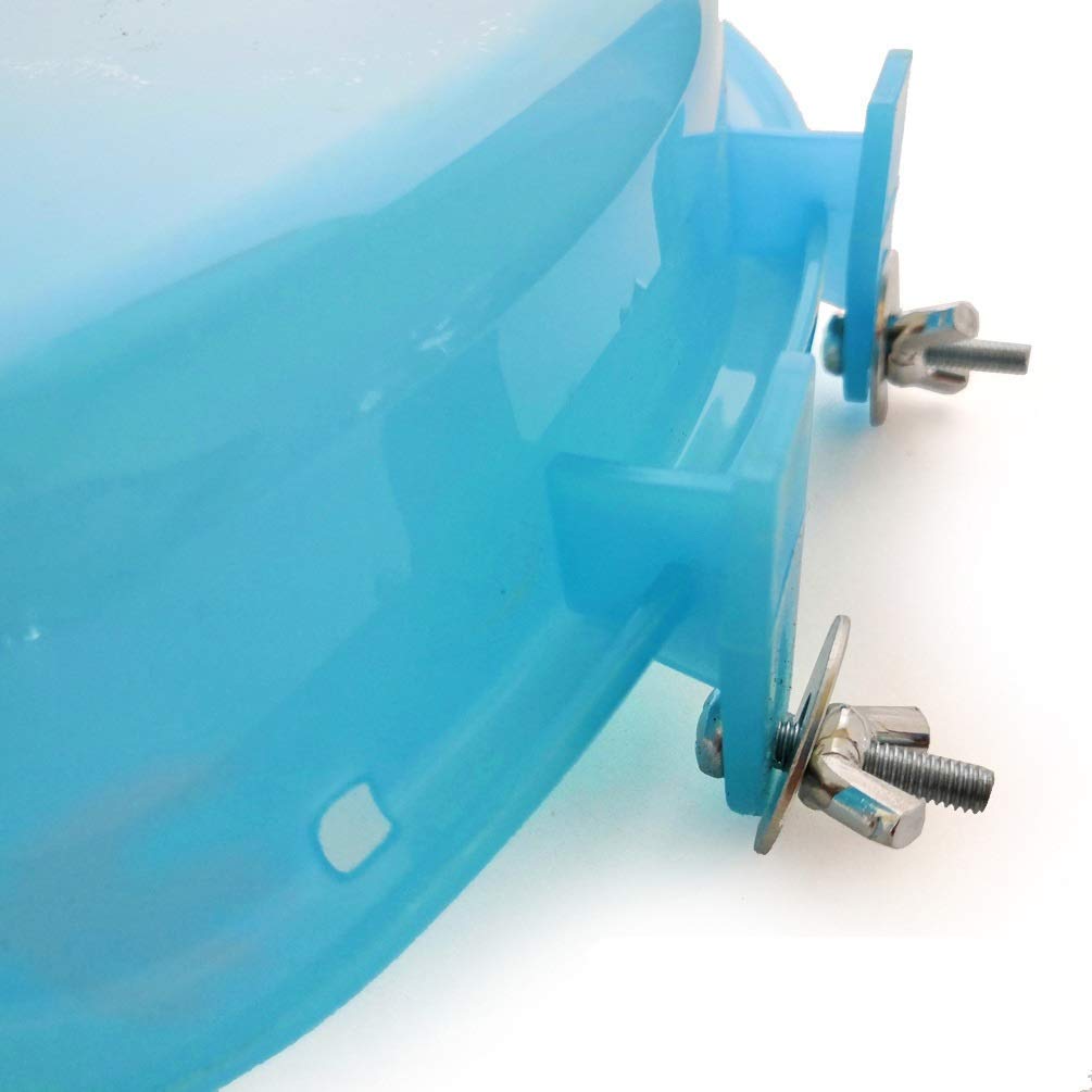 Bird Bath with Mirror Portable Bathroom Parrot Bathing Tub Shower Bathtub for Parakeet Cockatiel Conure Budgie