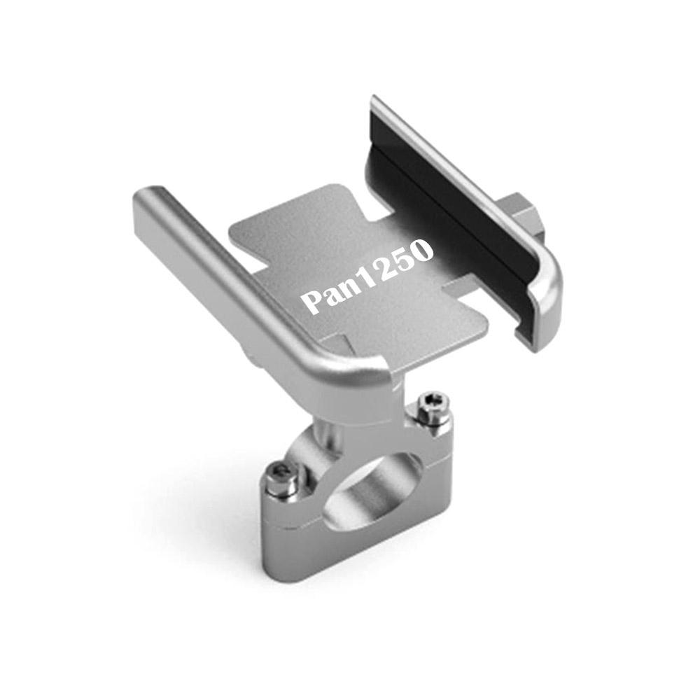 For Harley Davidson Sportster Iron 883 Pan America 1250 Fat Boy Breakout Universal Motorcycle Mobile Phone Bracket Holder Stand: Gold