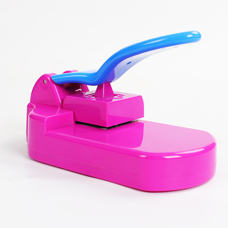 Machine de découpe de puzzle à la maison, peinture de puzzle manuelle pour enfants, jouets de puzzle faits maison: Rouge
