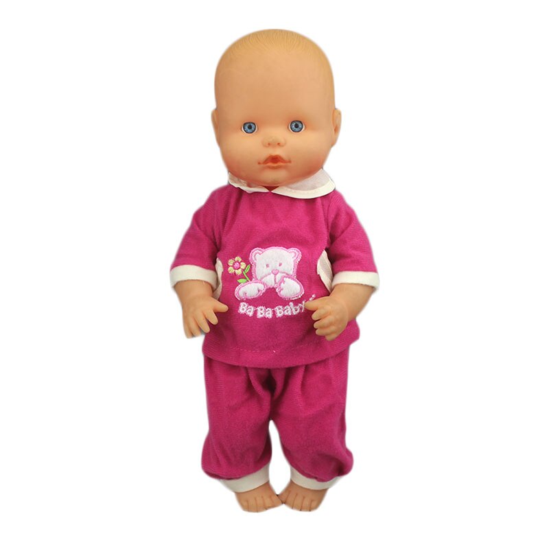 Puku setti vaatteet istuvat 35 cm nenuco doll nenuco y su hermanita doll tarvikkeet: 018