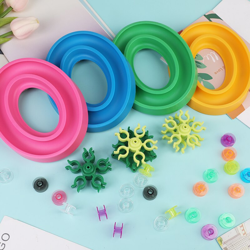 MIUSIE Sewing Thread Bobbin Holder Spool Holder Organizer Clamp Clips Bobbin Buddies Embroidery Sewing Tool Accessories