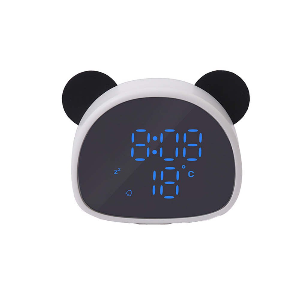 Best Selling Products Mirror LED Alarm Clock Multifunction Digital Electronic Temperature Snooze Clock