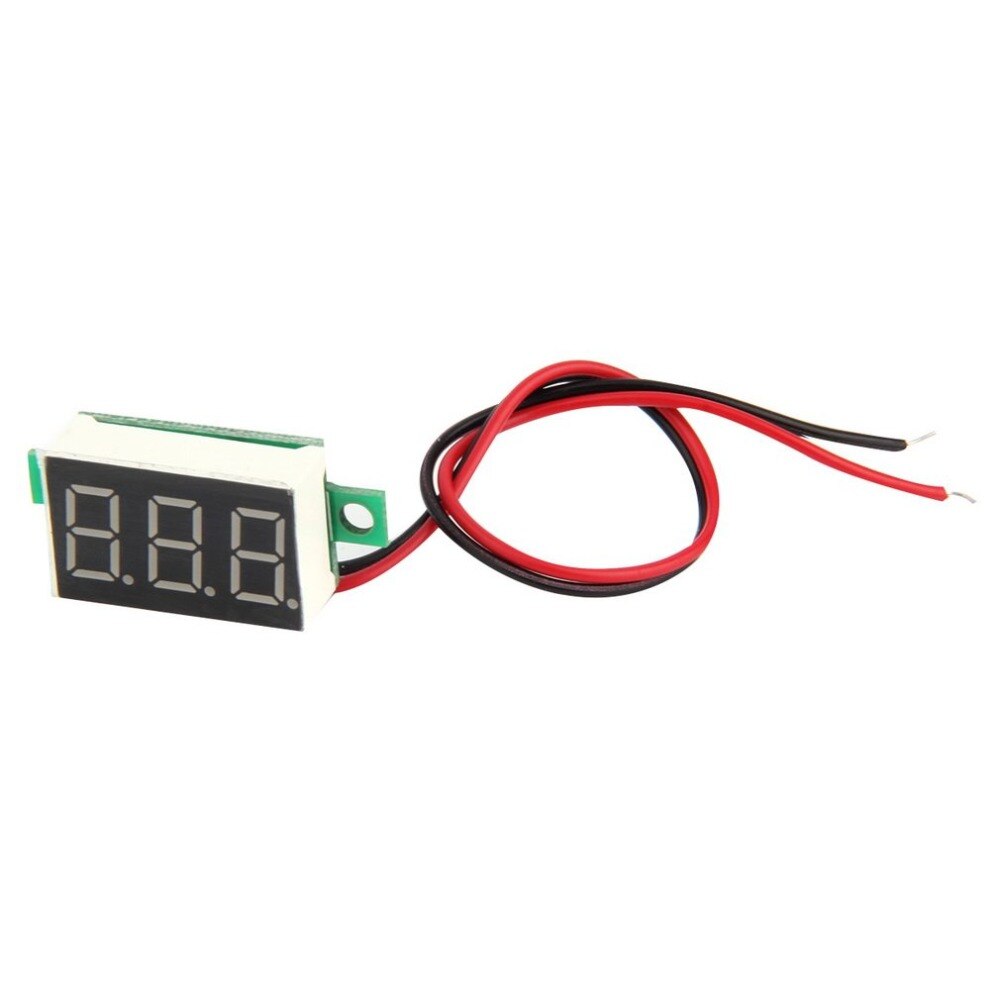 LCD digital amperimetro ammeter voltimetro Red LED Amp voltmeter Volt Meter Gauge voltage meter DC
