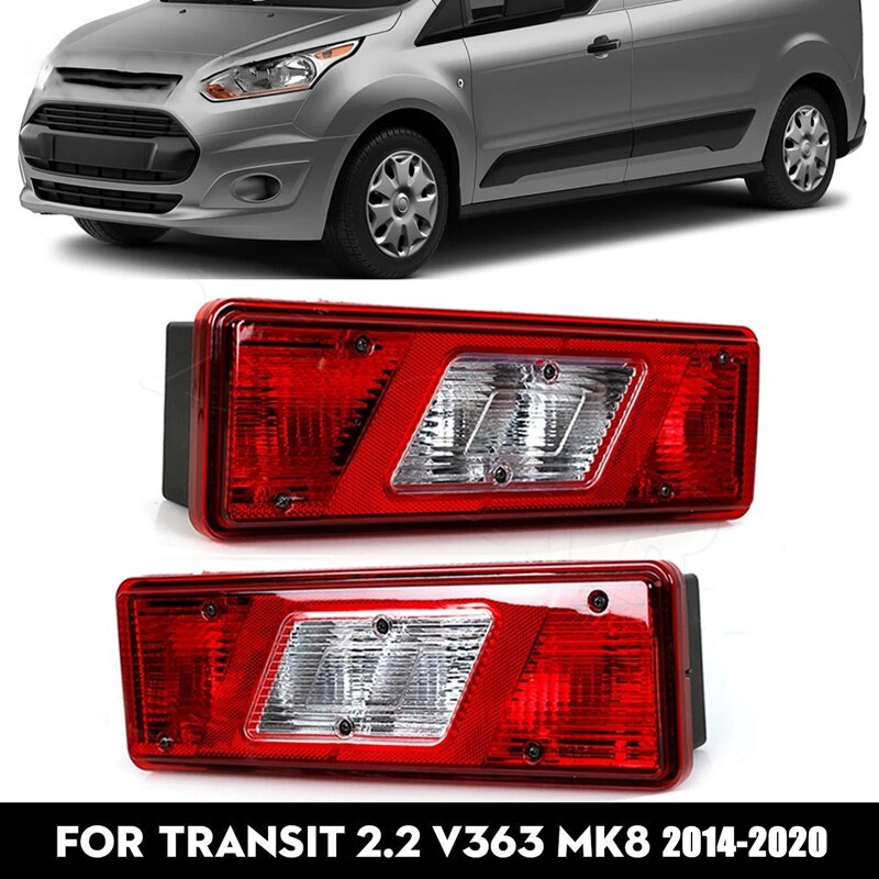 Auto Licht Achterlicht Achter Remlicht Signaal Lamp Met Lamp Voor Ford Transit 2.2 V363 MK8