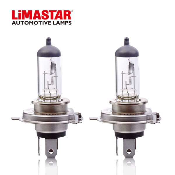 H4 12V 130/100W P43t Automobile Lamp Halogen Headlight: Default Title