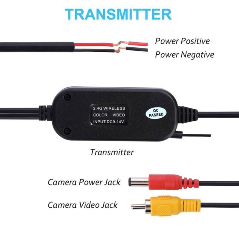 2.4G Wireless Rear View Camera Car Camera Signal T... – Grandado