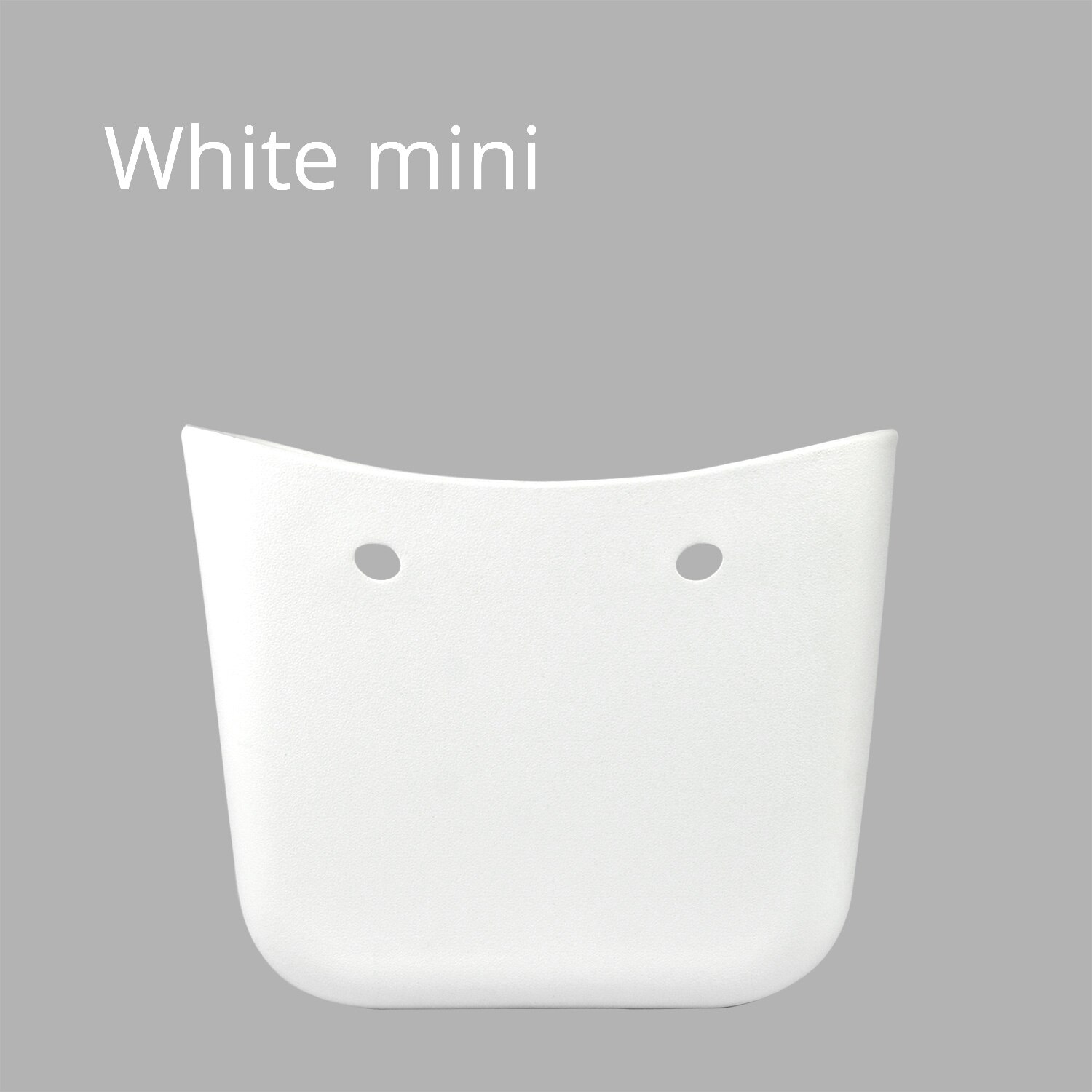 Obag style Mini Bag Body EVA bag O women bag rubber silicon waterproof women Handbag without logo: white mini