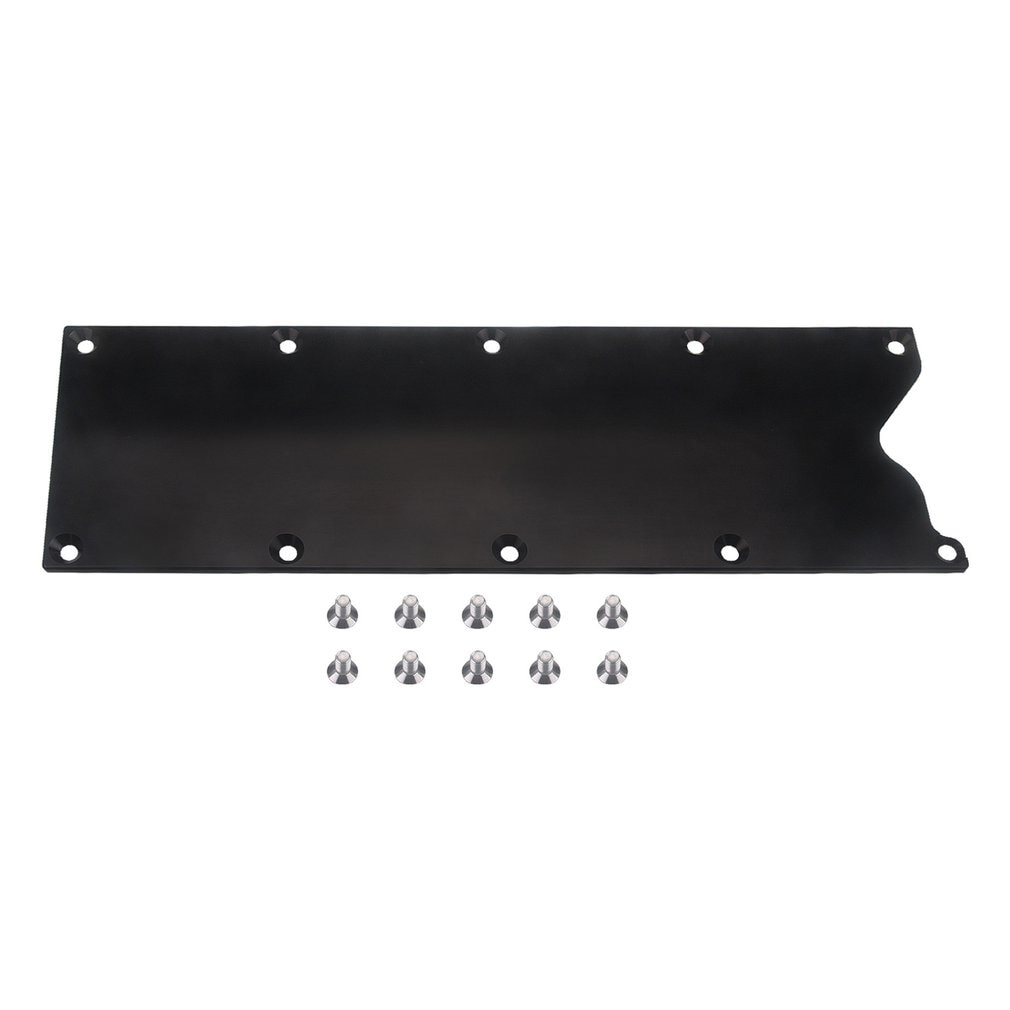 LS1/LS6 Intake Manifold Cover Pan Cover Plate High Performance Car Accessory Meticulous Workmanship Low Profile: Black