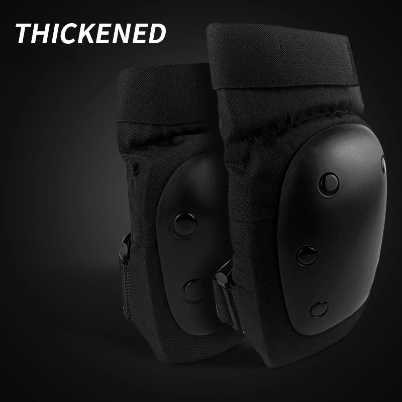 Skateboard Protective Gear Protector Set Knee Elbow Pads Longboard Adult Children Bicycle Inline Roller Skates Outdoor Sport