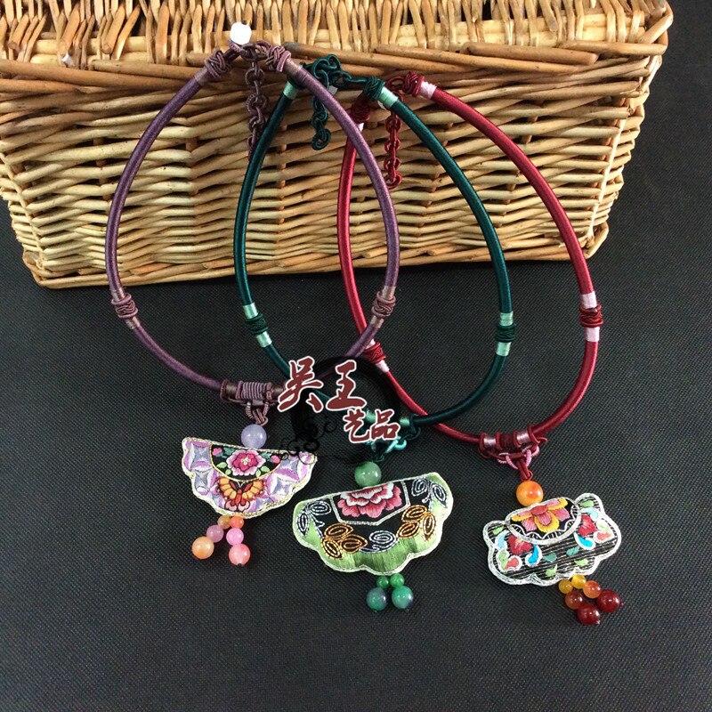 Handiwork Embroidery Pendant For car For