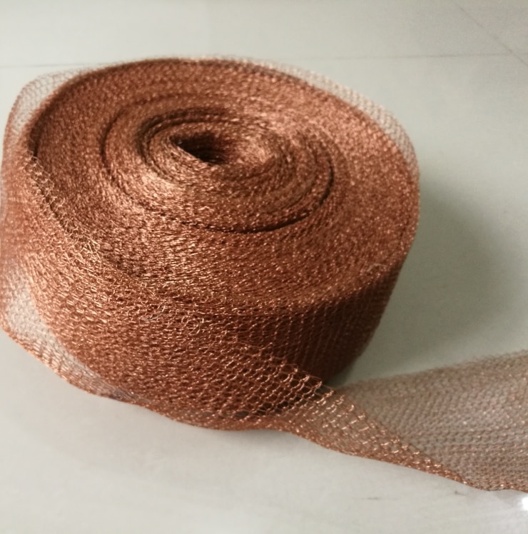 Koper Mesh voor destillatie Koper verpakking lengte 0.5 150 m breedte 10 cm draad diameter 0.25mm T2 Koper
