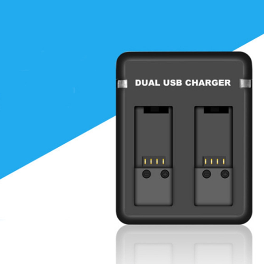 Dual Slot USB Port Replacement Efficient Stable Current Battery Charger Portable Home Quick Travel Camera For Gopro Hero 5 6 7