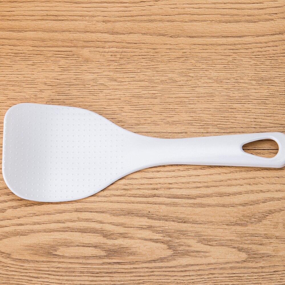 Cuchara de arroz blanca para el hogar, cuchara de arroz de grado alimenticio, pala de arroz, utensilios de cocina creativos, utensilios domésticos de cocina, 2 uds.